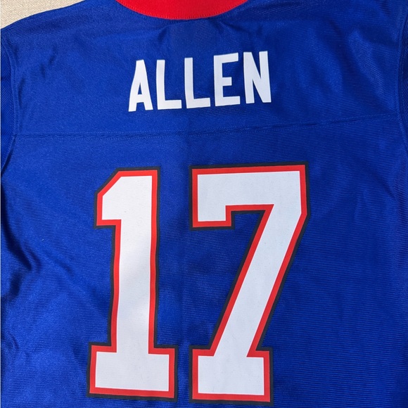Josh Allen #17 Buffalo Bills NFL Blue Youth Player Home Jersey, Sz M, NWT - Picture 8 of 9